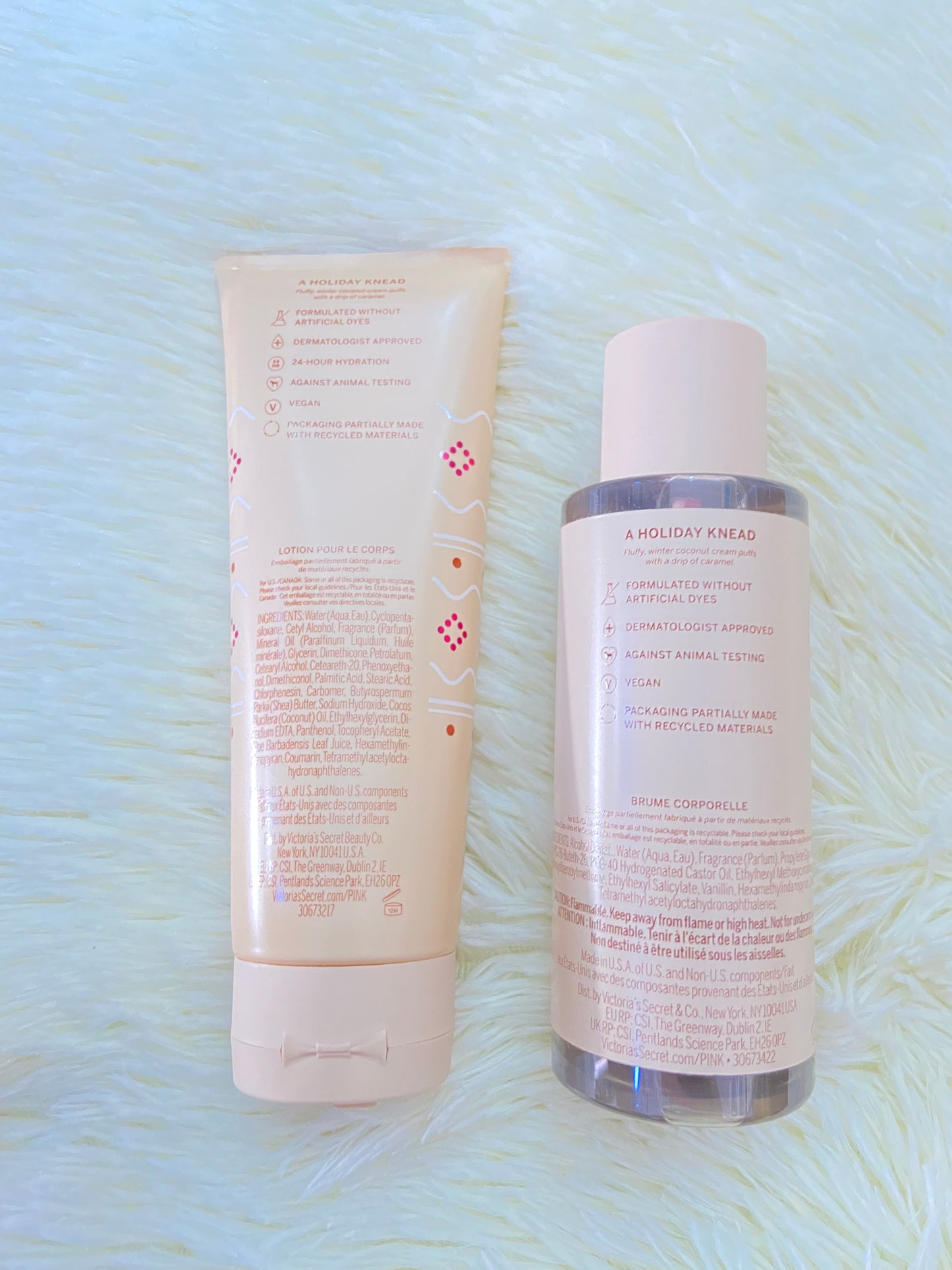 Set PINK original, crema con colonia y crema, COCONUT CREAM.