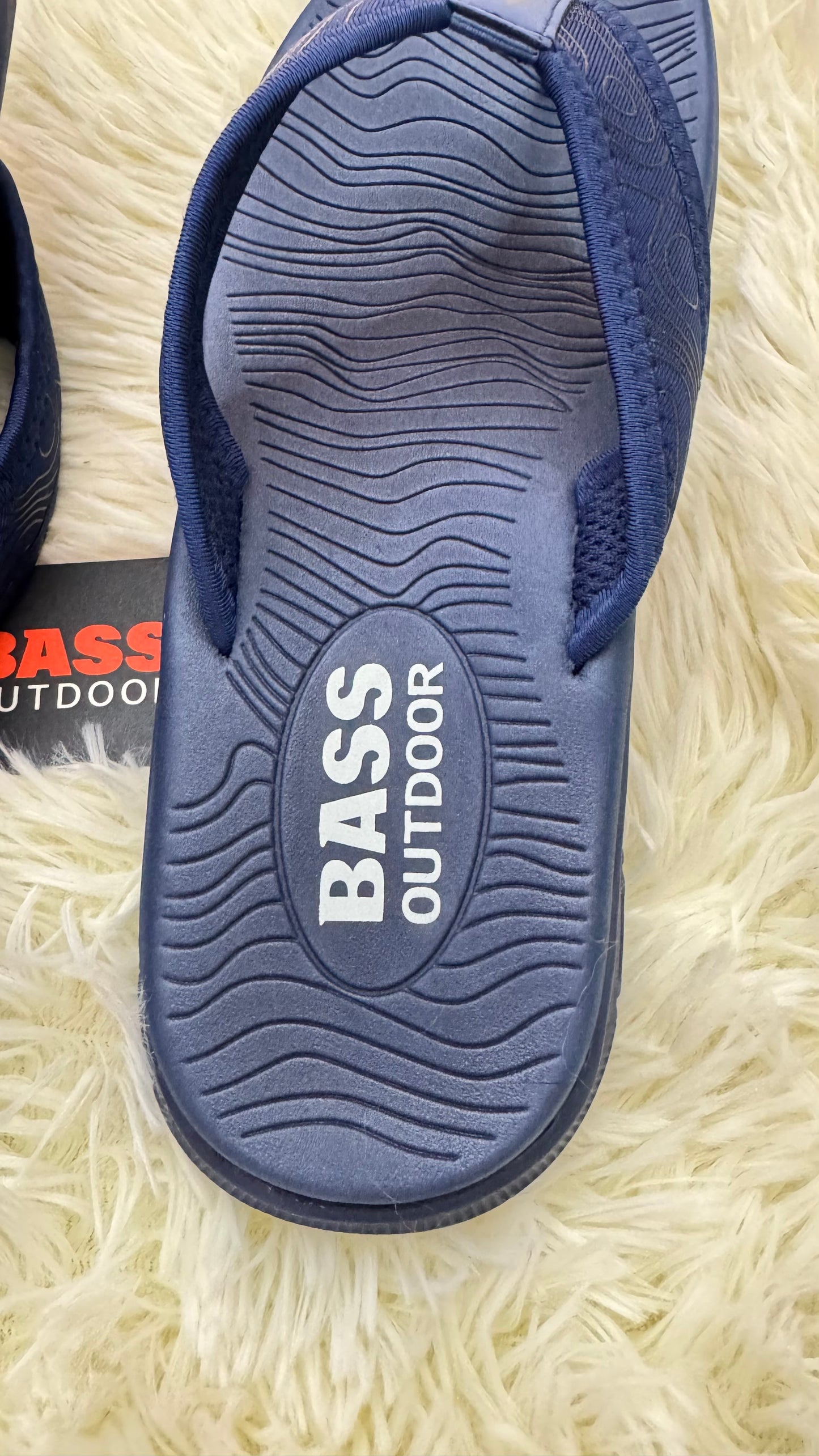 Sandalias BASS OUTDOOR original. Azul. ✔️ Ultra livianas ✔️ Máximo confort en clima caliente 📲 829-571-6280