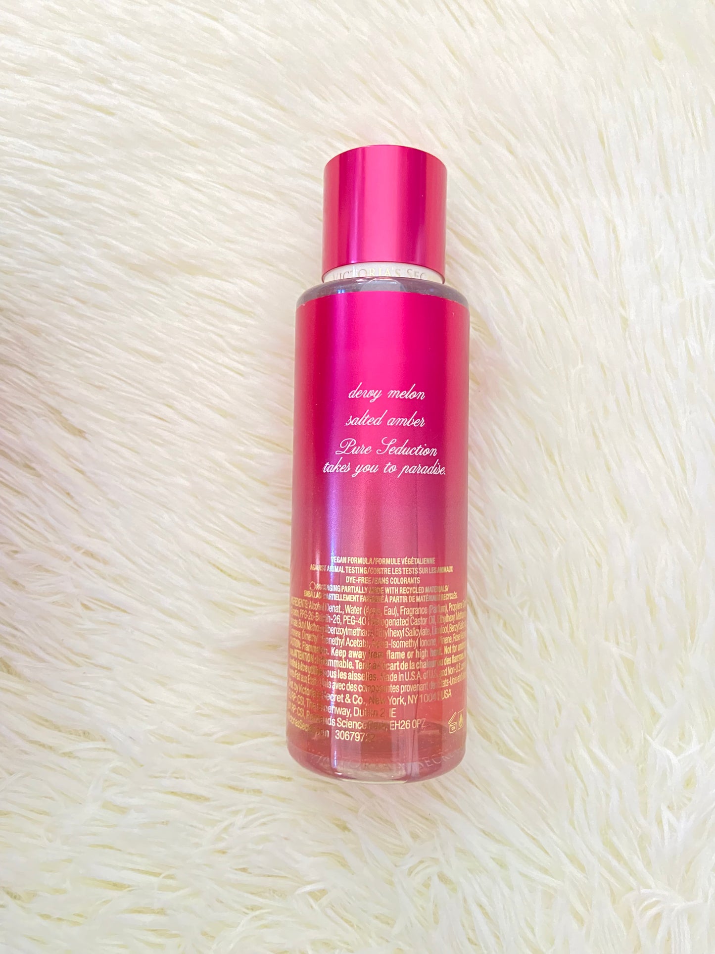 Colonia Victoria’s Secret original, SEDUCTION VACATION, rosada.