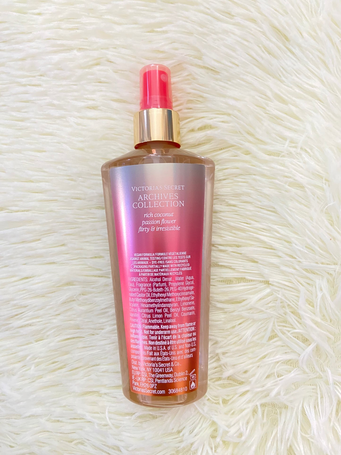 Colonia Victoria’s Secret original, naranja, LUSCIOUS KISSES.