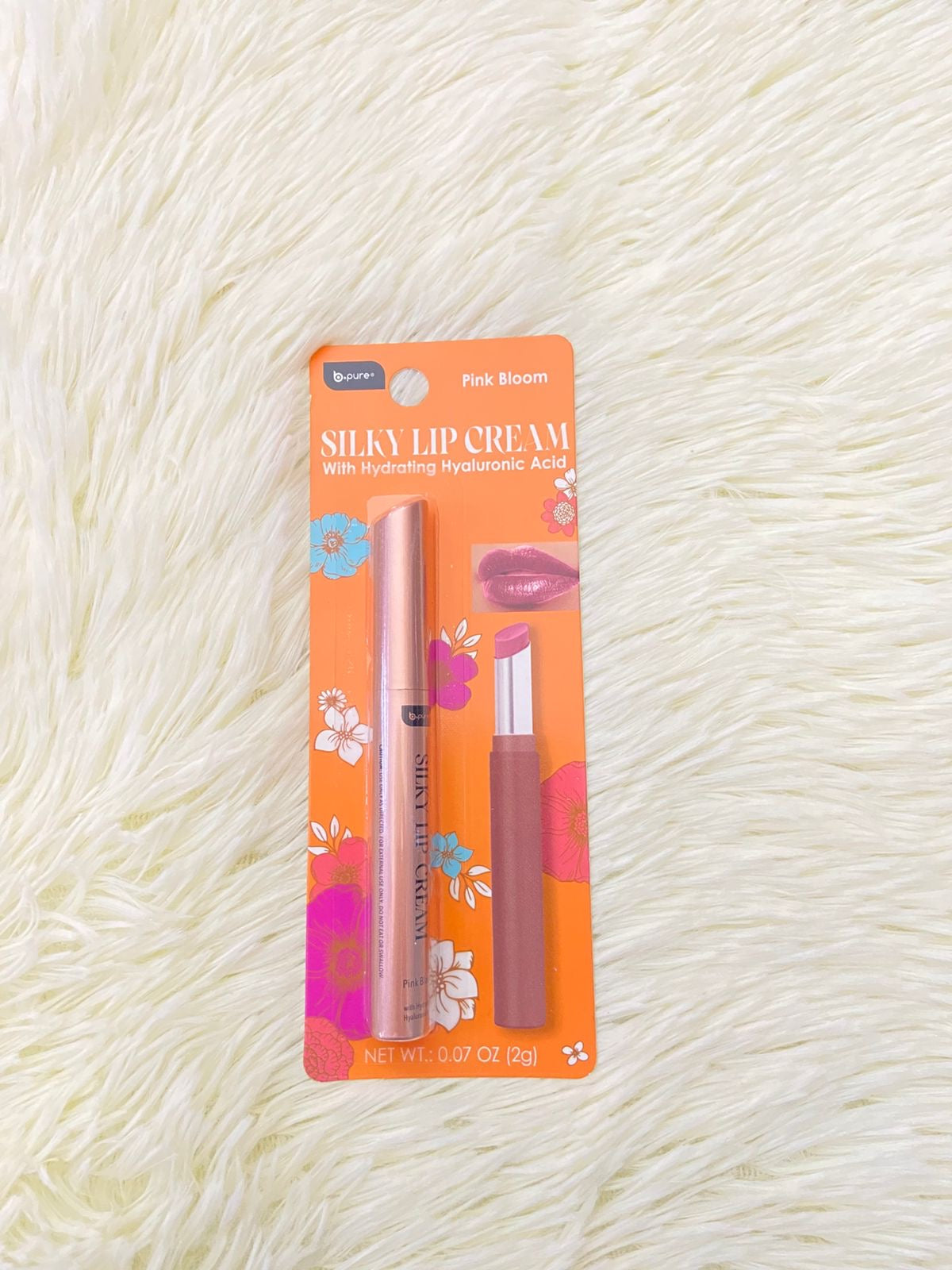 Pinta labio B• PURE original, SULKY LIP CREAM con ácido HYALURONIC.