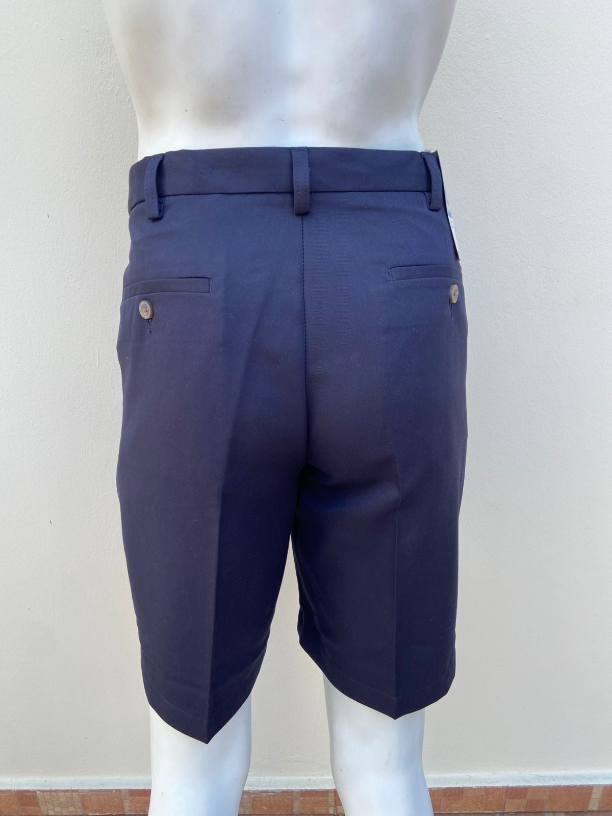 Bermuda HAGGAR CLOTHING original, azul marino ( navy).