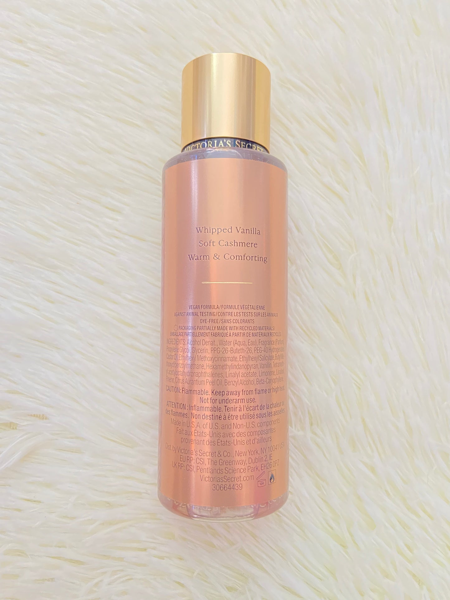Colonia Victoria’s Secret original, BARE VANILLA, marrón.