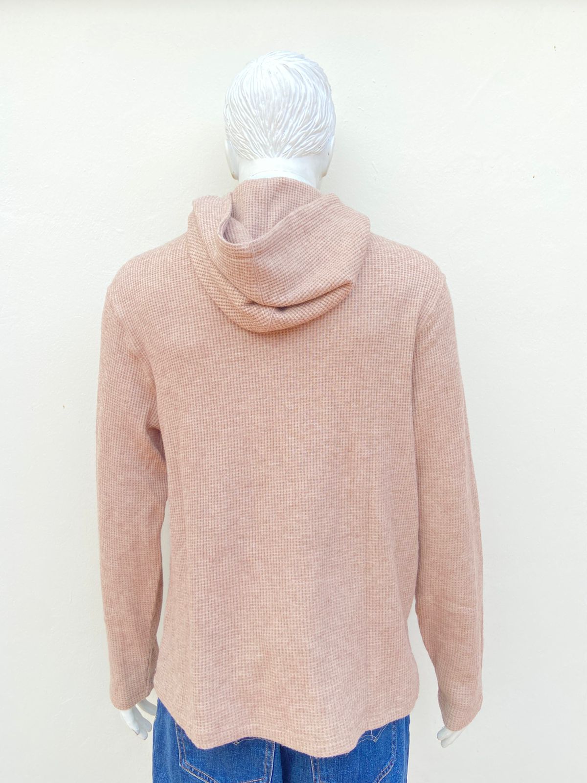 Abrigo, crema ( TAN ) , con gorro.