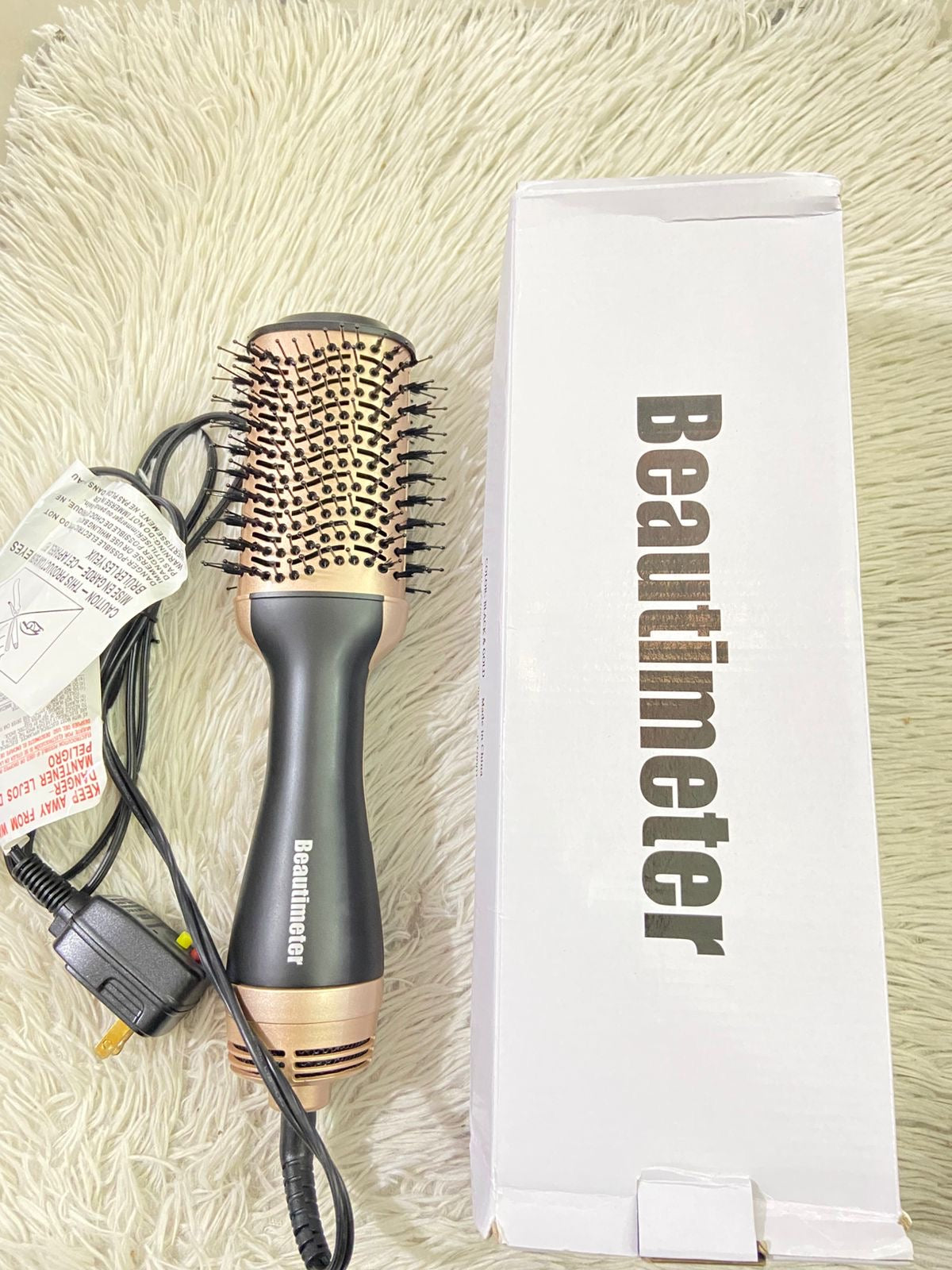 💨✨ Beautimeter original 4 en 1
Secador + Cepillo Voluminizador + Styler + Alisador
🔥 Tecnología Negative Ionic
🔘 Reduce frizz 🔘 Aporta brillo