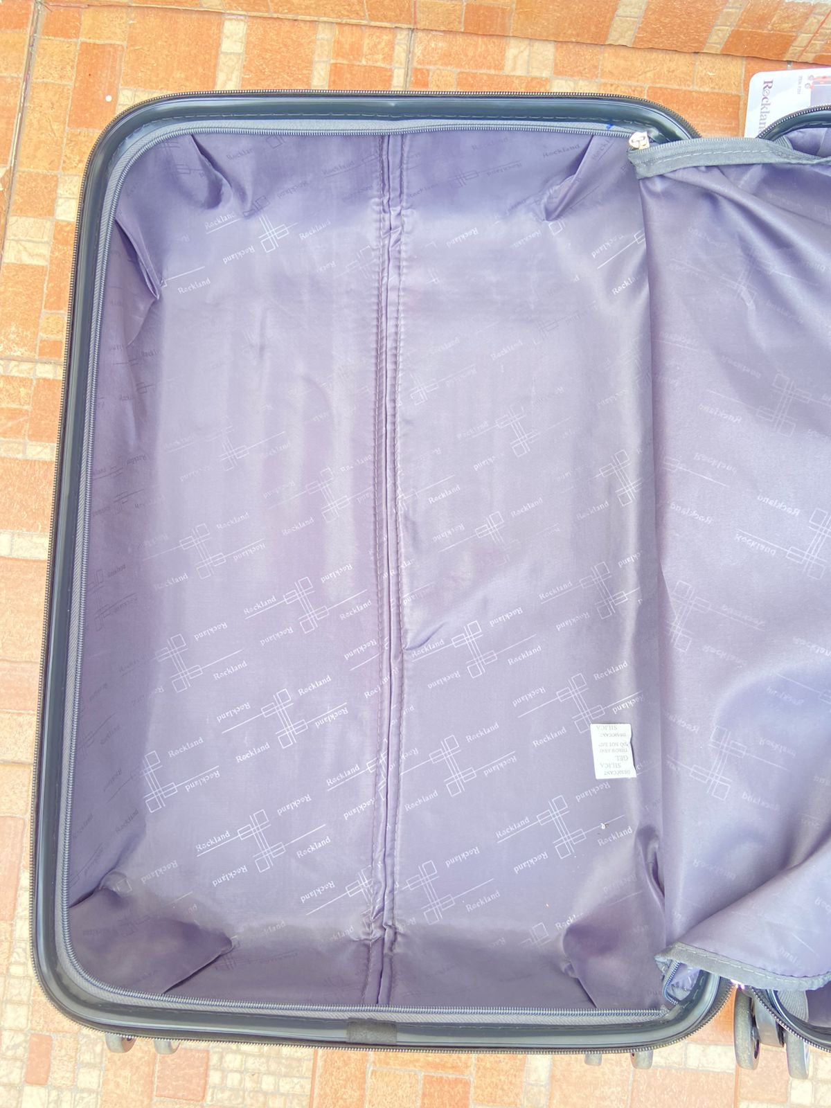 Maleta ROCKLAND original, azul claro lisa PEQUEÑA