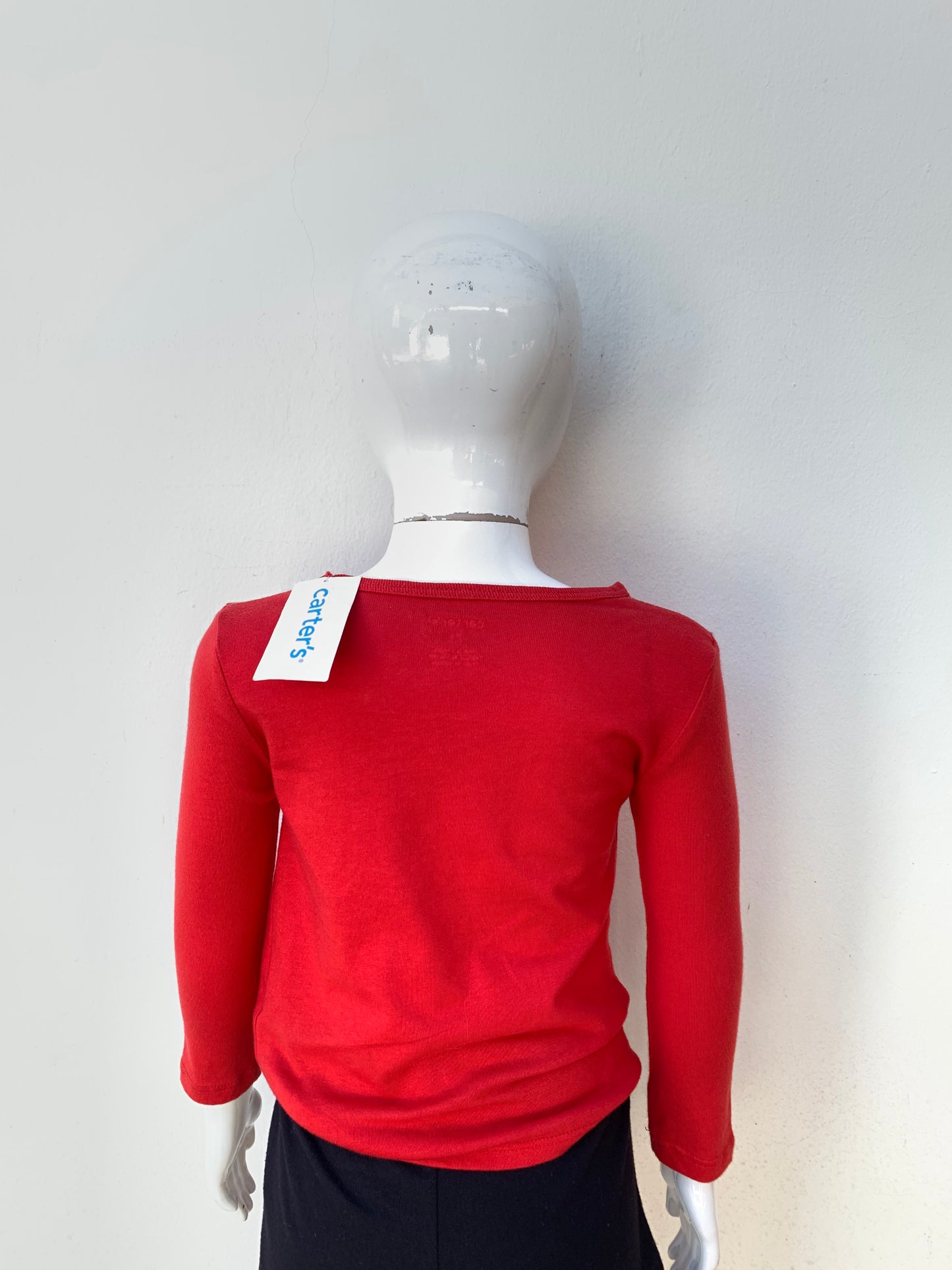 Suéter/Abrigo navidad De niños o niñas Carter’s Original color rojo con estampado de regalos