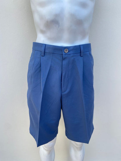 Bermuda HAGGAR CLOTHING original, azul claro lisa.