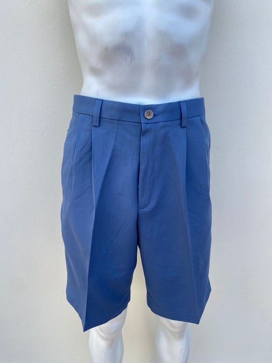 Bermuda HAGGAR CLOTHING original, azul claro lisa.