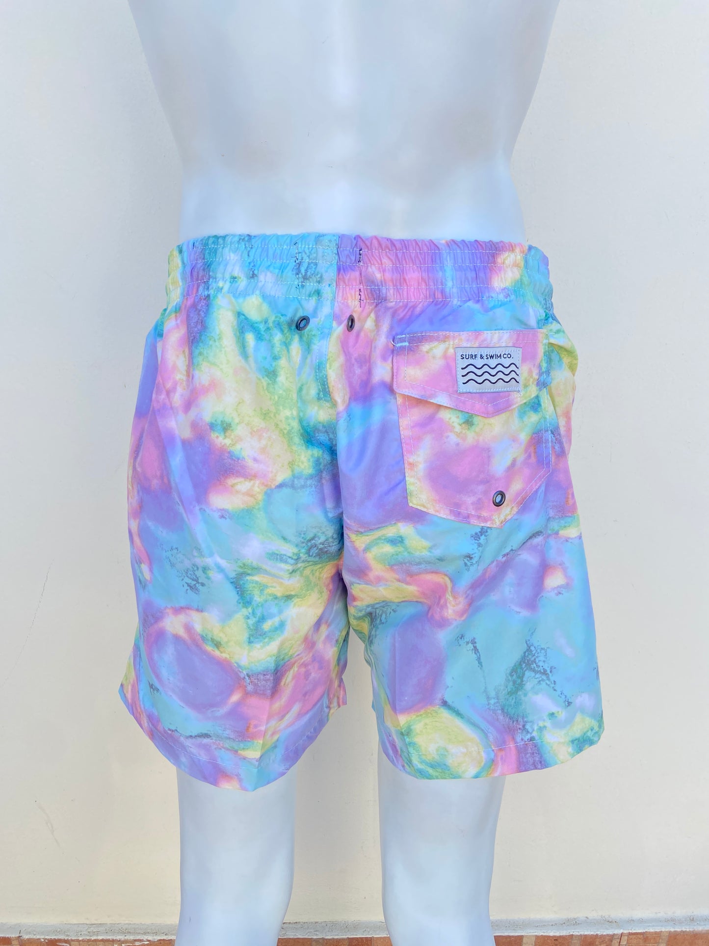 Bañador Baggy SURF & SWIM CO original multicolor.