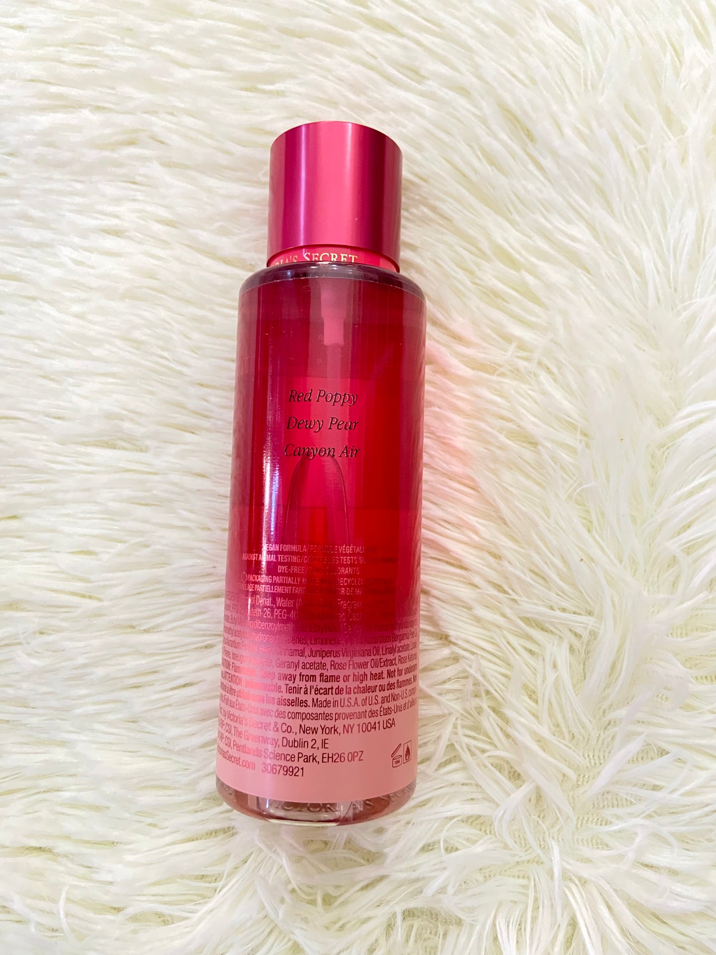 Colonia Victoria’s Secret original, roja CANYON  BLOOMS.