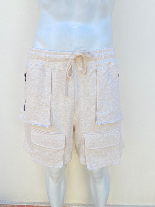 Bermuda Forever 21 original crema claro con bolsillo en los lados.