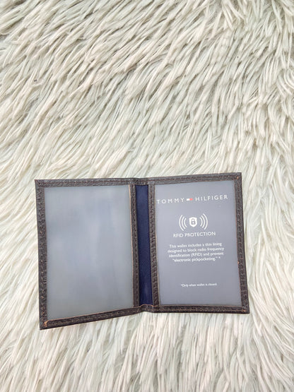 Tarjetero TOMMY HILFIGER original negro liso