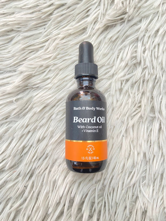 BEARD OIL BATH & BODY WORKS ORIGINAL aceite PARA LA BARBA de coco y vitamina E.