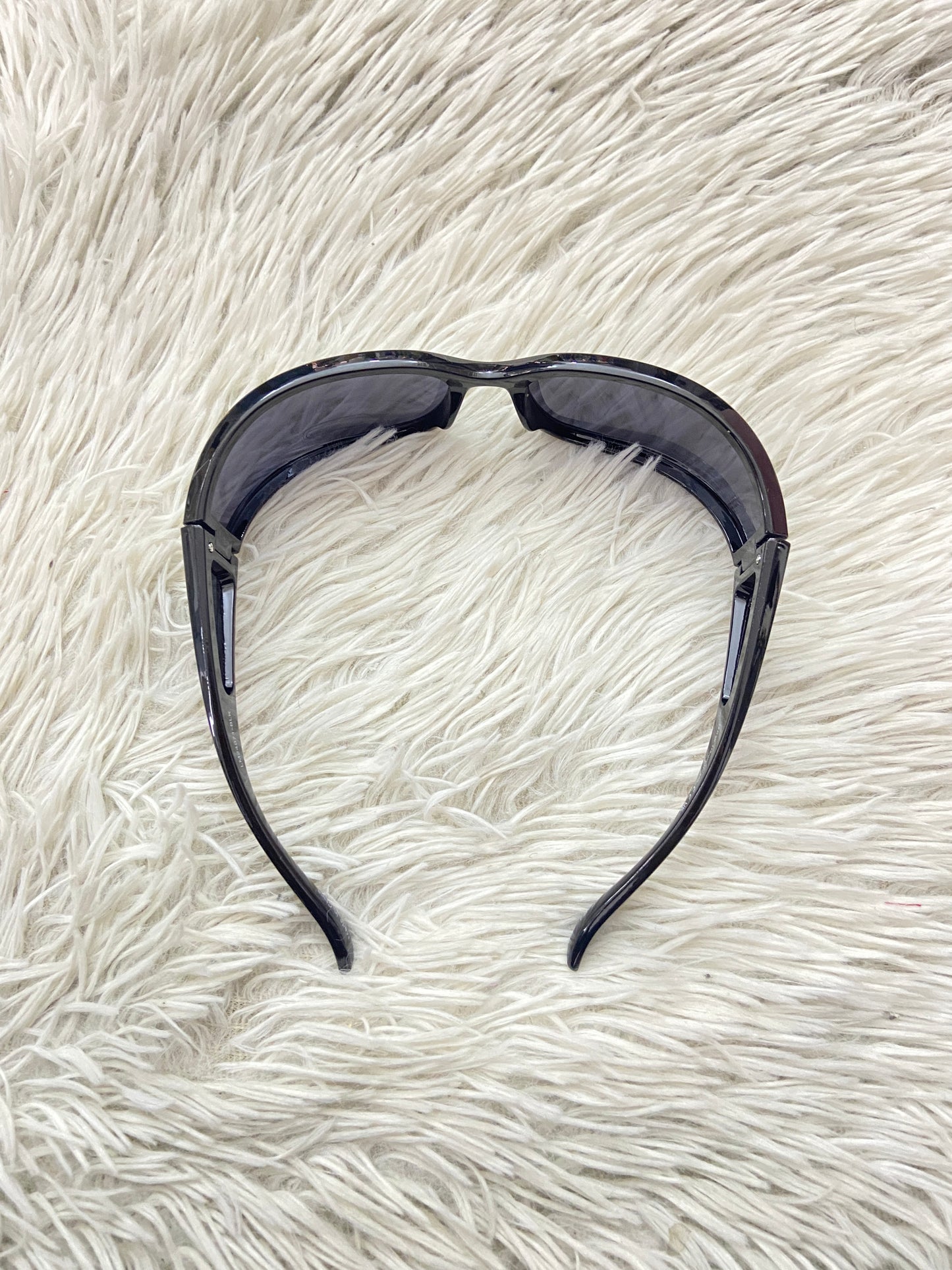 Lentes, negro pequeños con micas transparente.