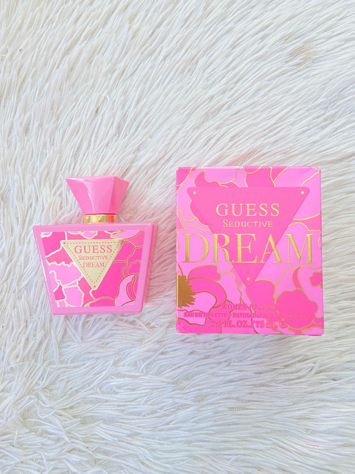 Perfume GUESS original SEDUCTIVE DREAM, rosado.
