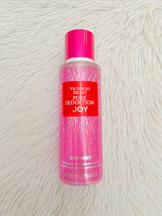 Colonia Victoria’s Secret original, rosada con brillos, PURE SEDUCTION JOY.