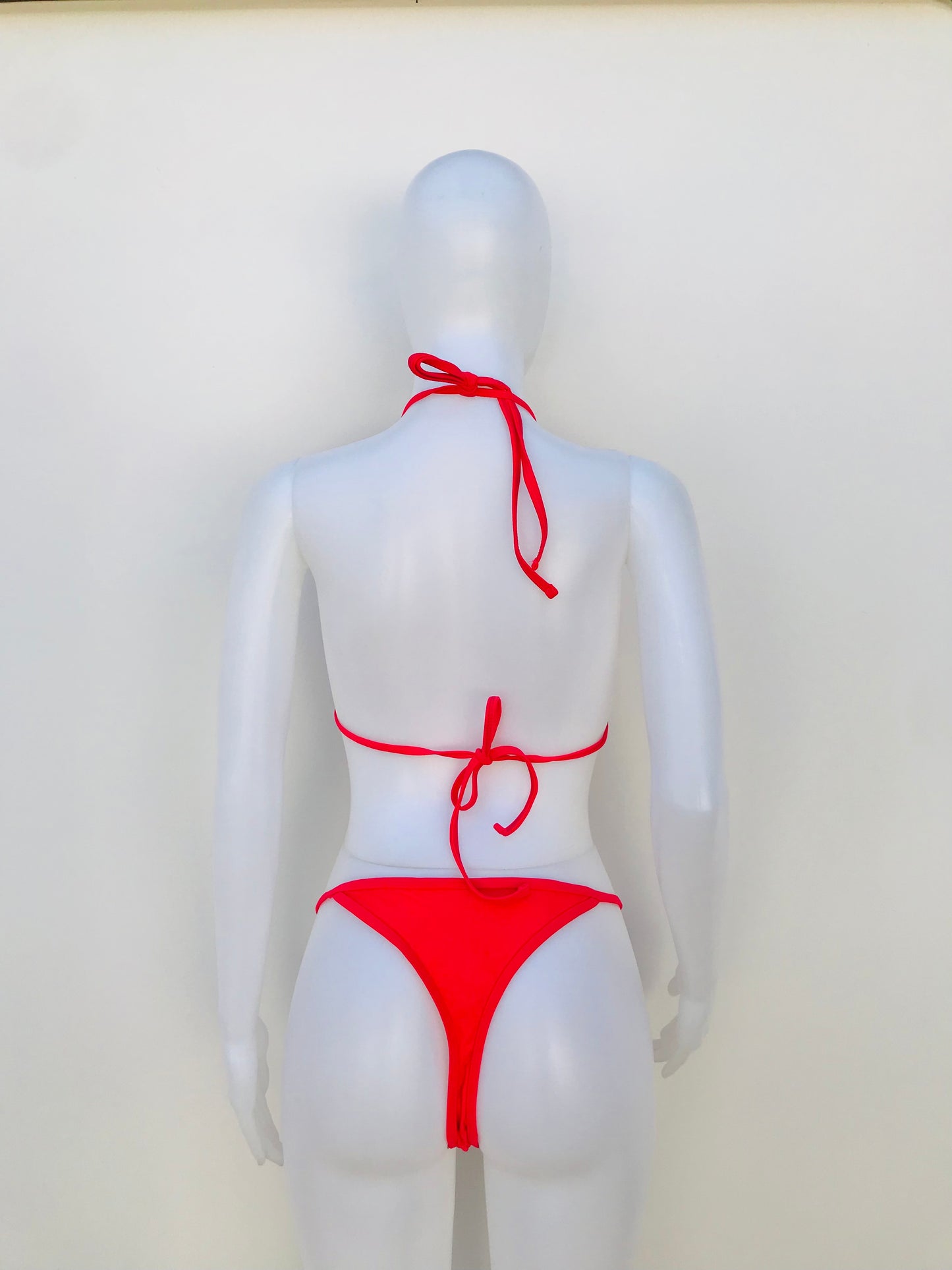 Biquini MERMAID SWIMWEAR original, rosado encendido.