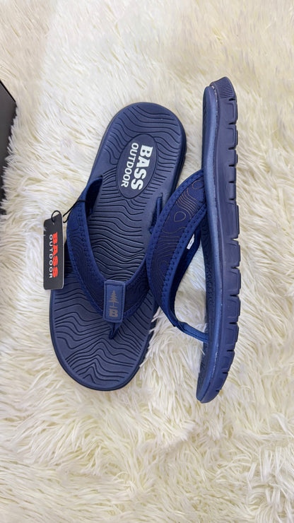Sandalias BASS OUTDOOR original. Azul.  ✔️ Ultra livianas ✔️ Máximo confort en clima caliente