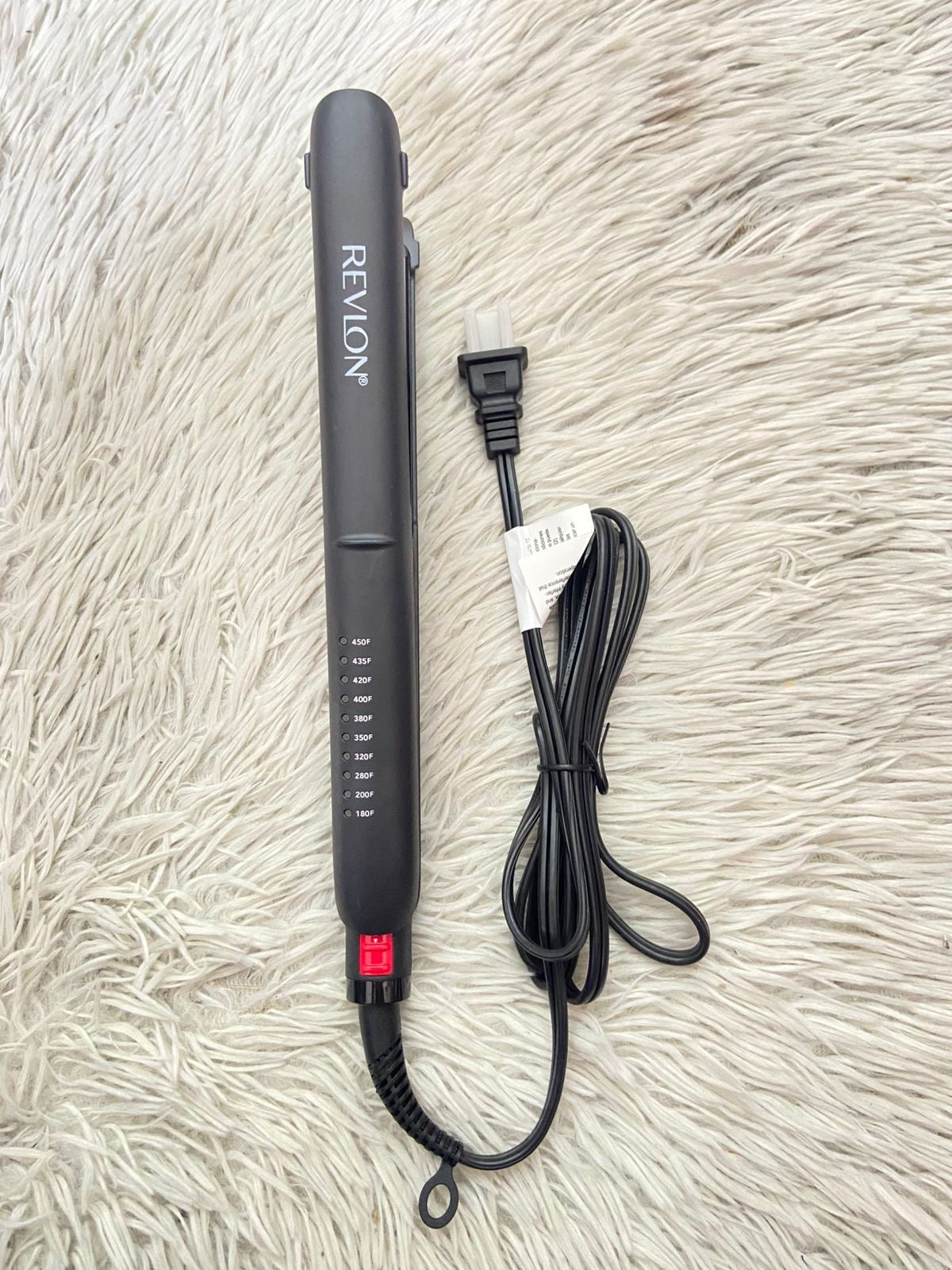 Plancha REVLON original 1 pulgada, Distribución de calor uniforme de hasta 450F 🔥 para un acabado rapido y duradero