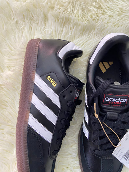 Tenis ADIDAS SAMBA original, negro con suelas en color marron, líneas –  Qlindo Store