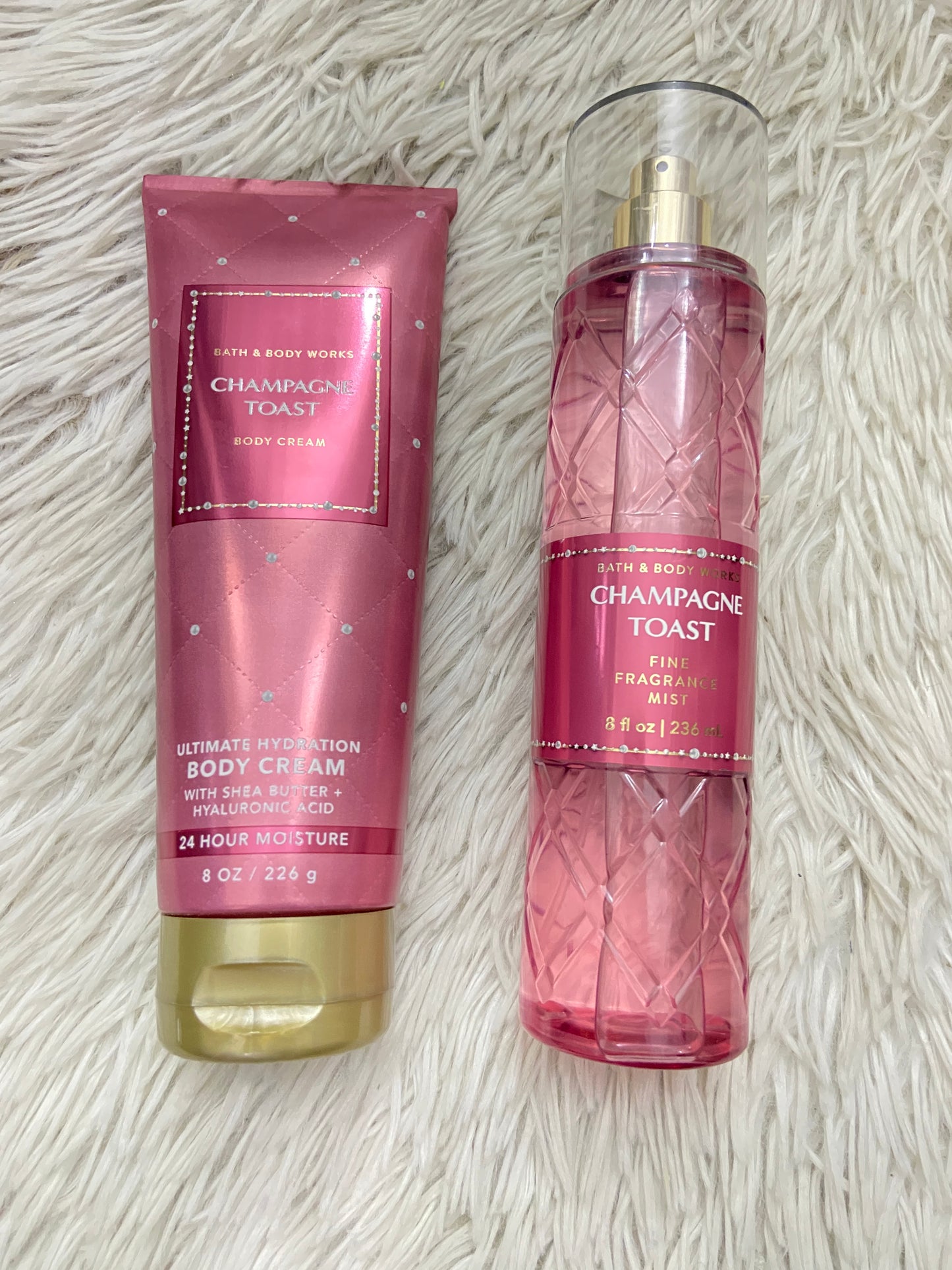 Set Bath & Body Works original rosada, CHAMPAGNE TOAST.