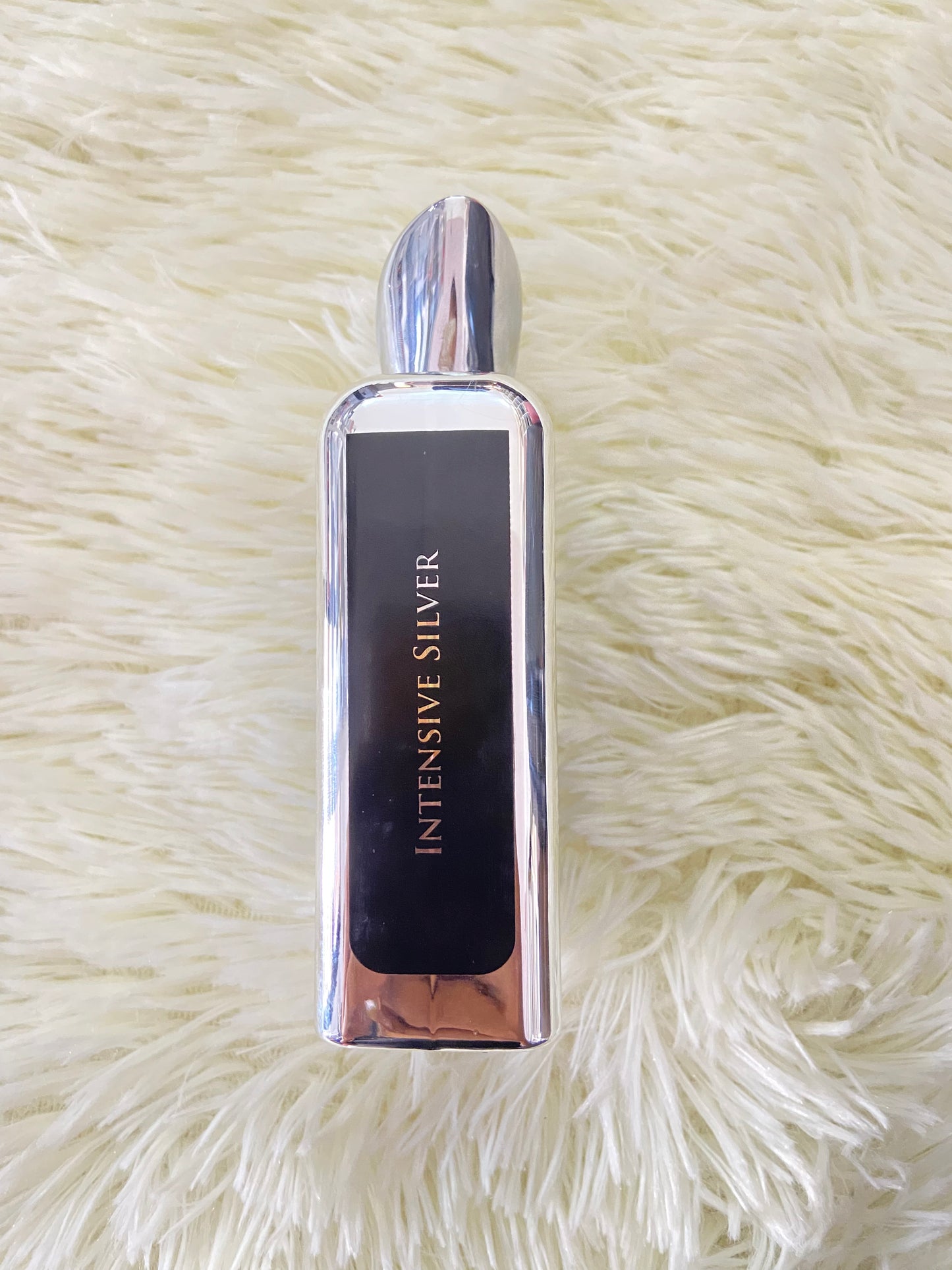 Perfume EJAAZI original, negro con plateado, INTENSIVE SILVER, LATTAFA.