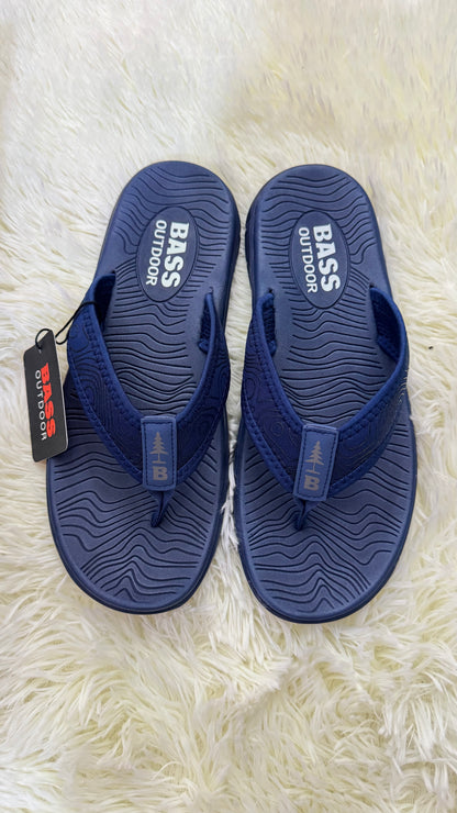 Sandalias BASS OUTDOOR original. Azul.  ✔️ Ultra livianas ✔️ Máximo confort en clima caliente
