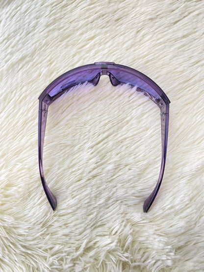 Lentes, morado con micas moradas 100 % protección UV y polycarbonate.