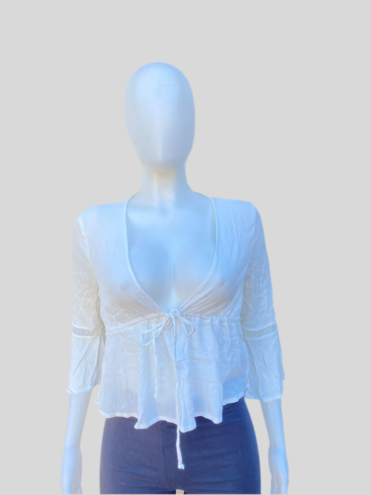 Top AMBIANCE blanco original con laso ajustable