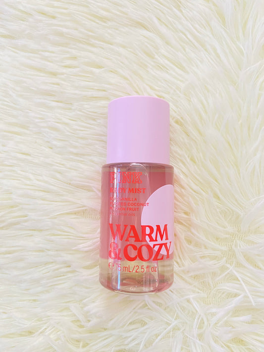 Colonia PINK original, rosada, WARM & COZY.