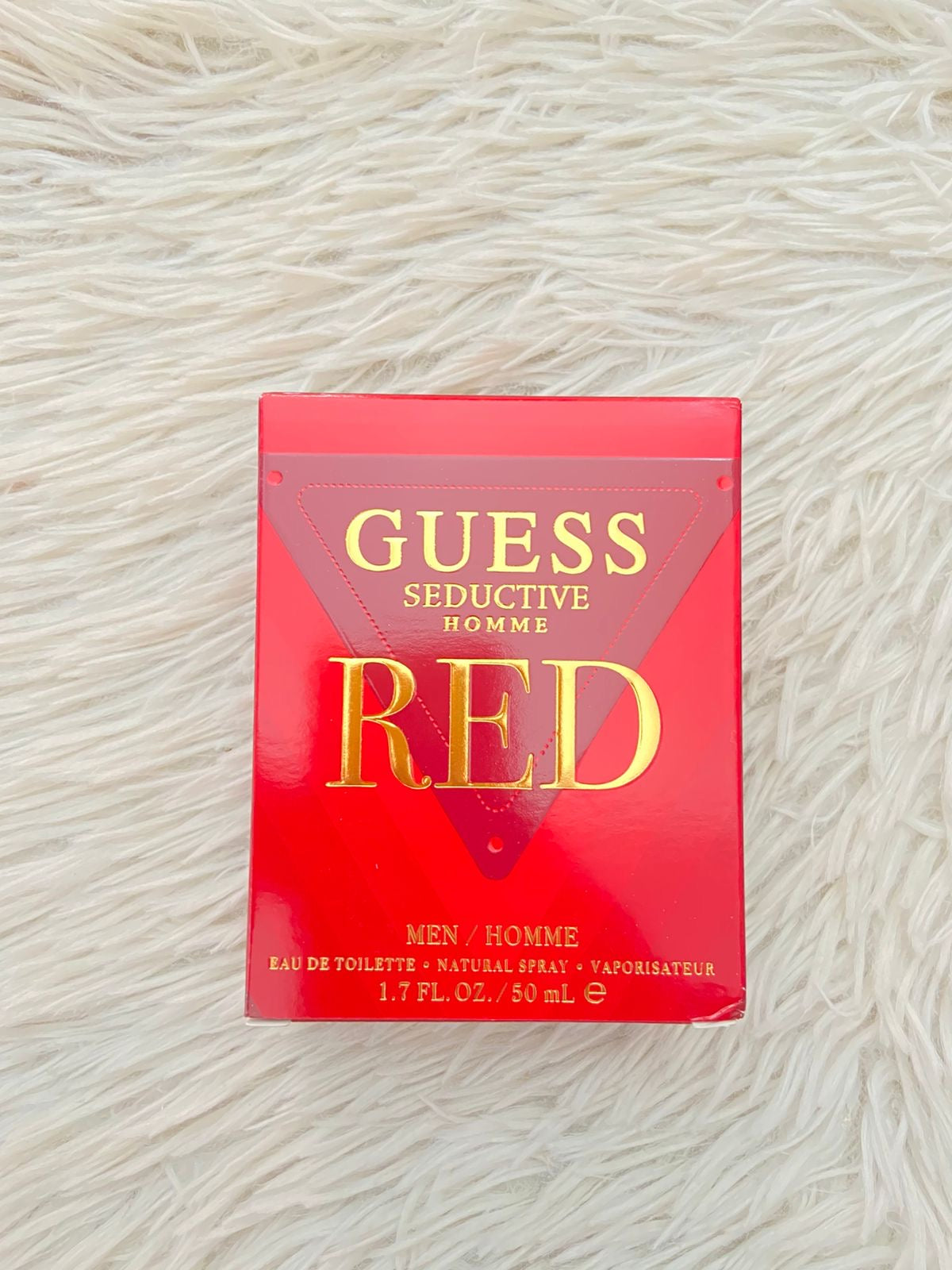 Perfume GUESS original, rojo oscuro GUESS SEDUCTIVE HOMME. ( 50 ML)