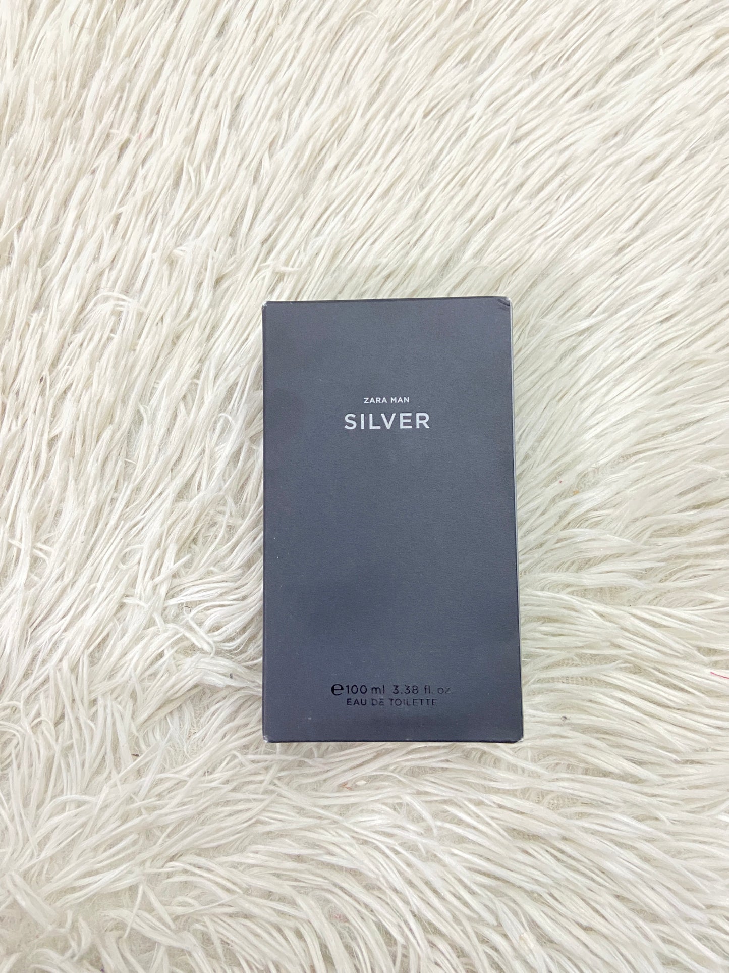 Perfume Zara Man original SILVER, para hombres