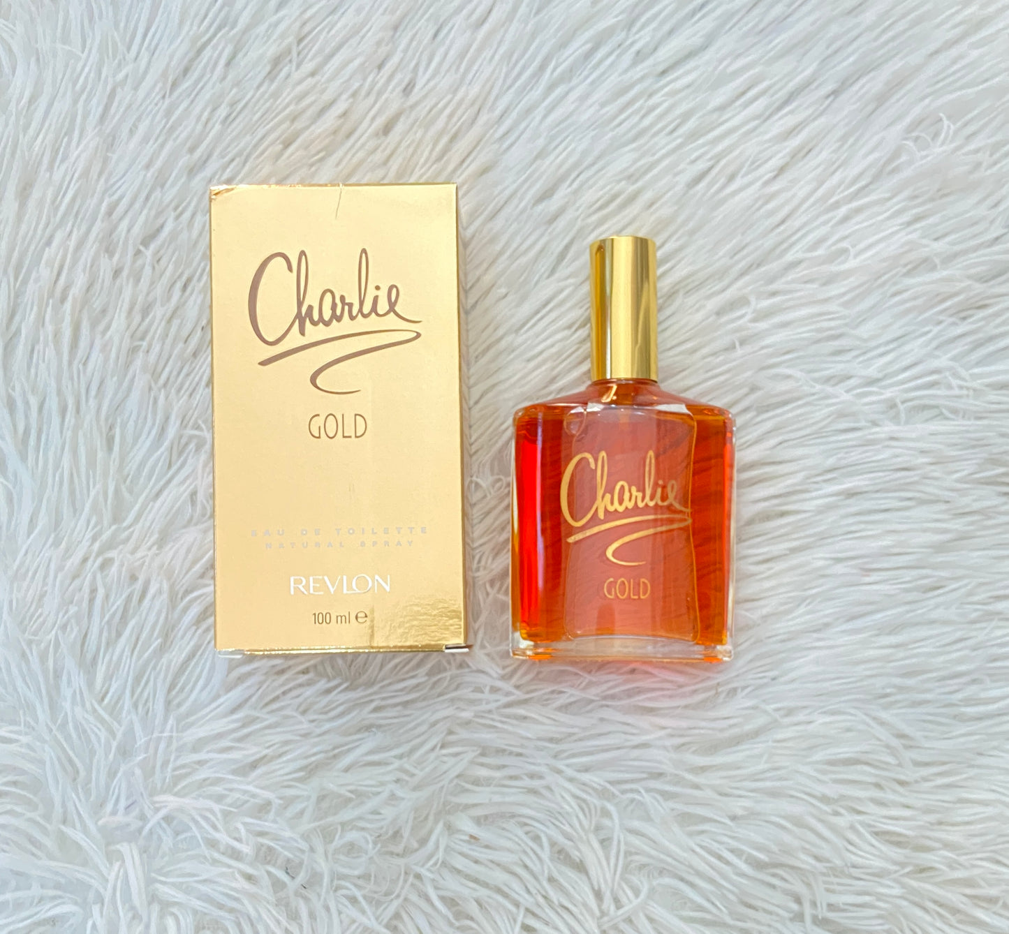 Perfume REVLON CHARLIE GOLD original 3.4 onz 100 ml