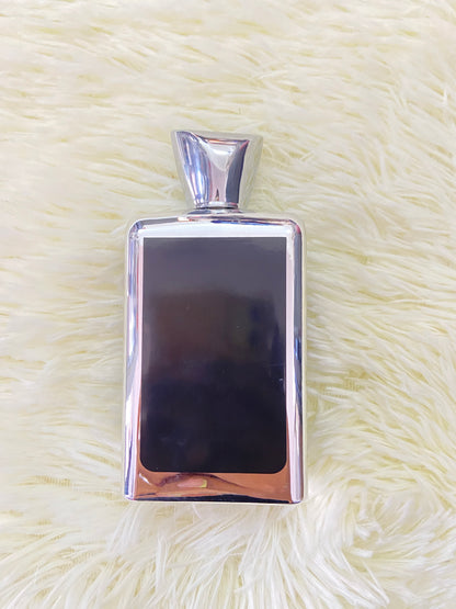 Perfume EJAAZI original, negro con plateado, INTENSIVE SILVER, LATTAFA.