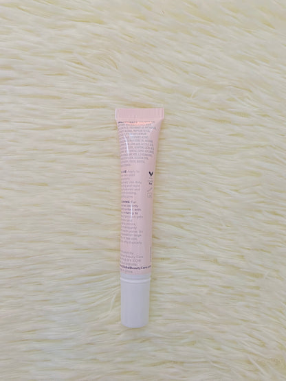 Crema para el contorno de ojos GLOBAL BEAUTY CARE original, rosado con vitamina E, niacinamida, ayuda a prevenir la ojeras.