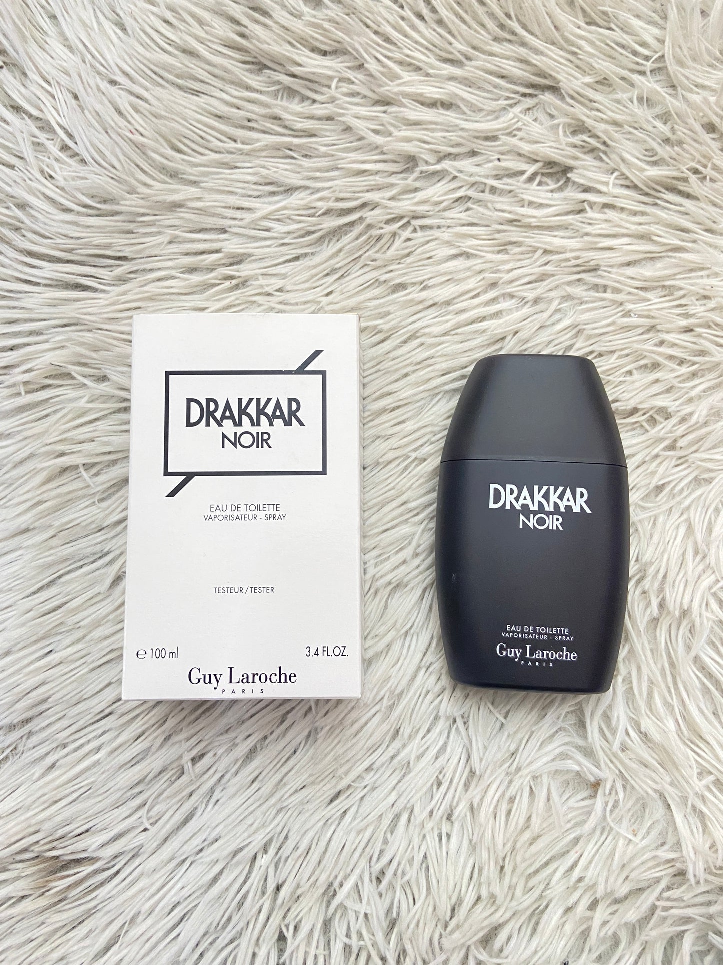 Perfume DRAKKAR NOIR original negro.