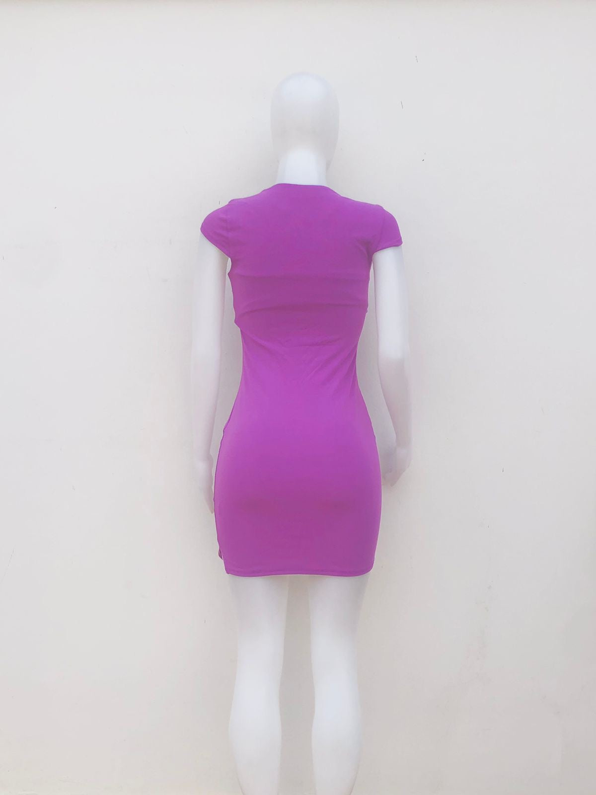 Vestido HEART & HIPS original morado liso.