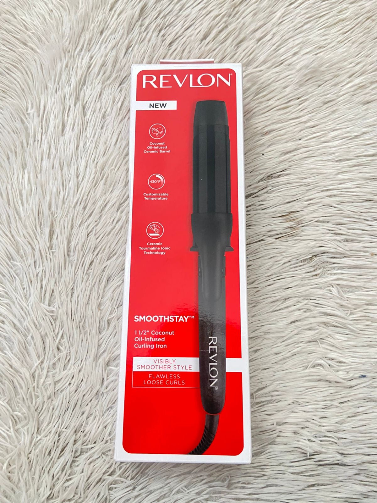 Tenaza REVLON Original.  Ondas sueltas y perfectas en minutos
🔥 Hasta 430°F con calor uniforme para un styling rápido y duradero