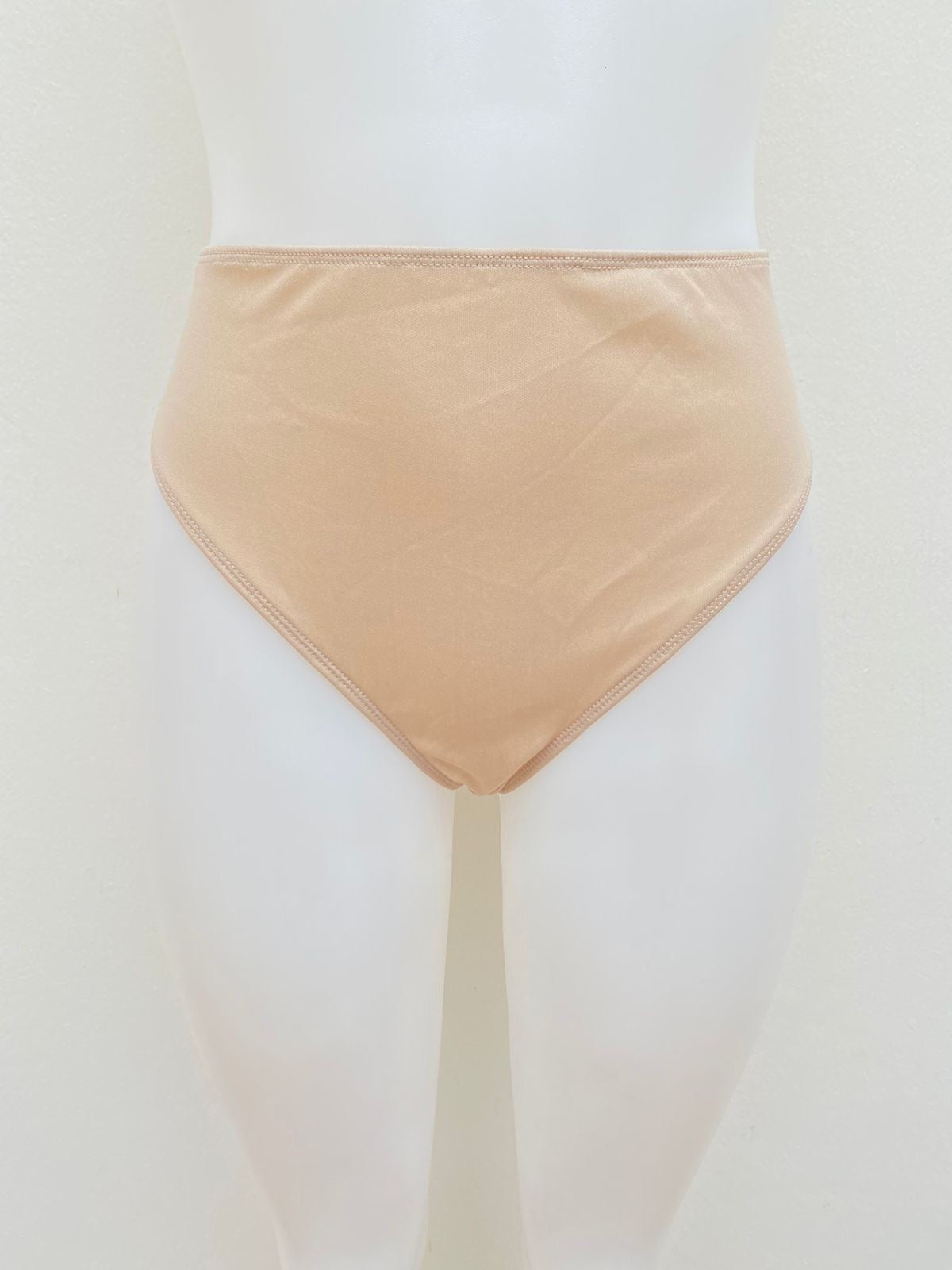 Panti crema ( Beige ) , alto liso.