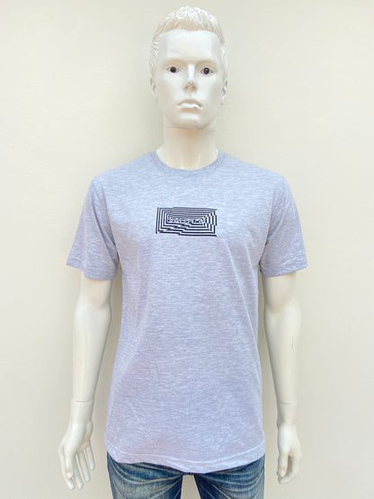 T-shirt NAUTICA original, gris claro con letras de la marca en frente.