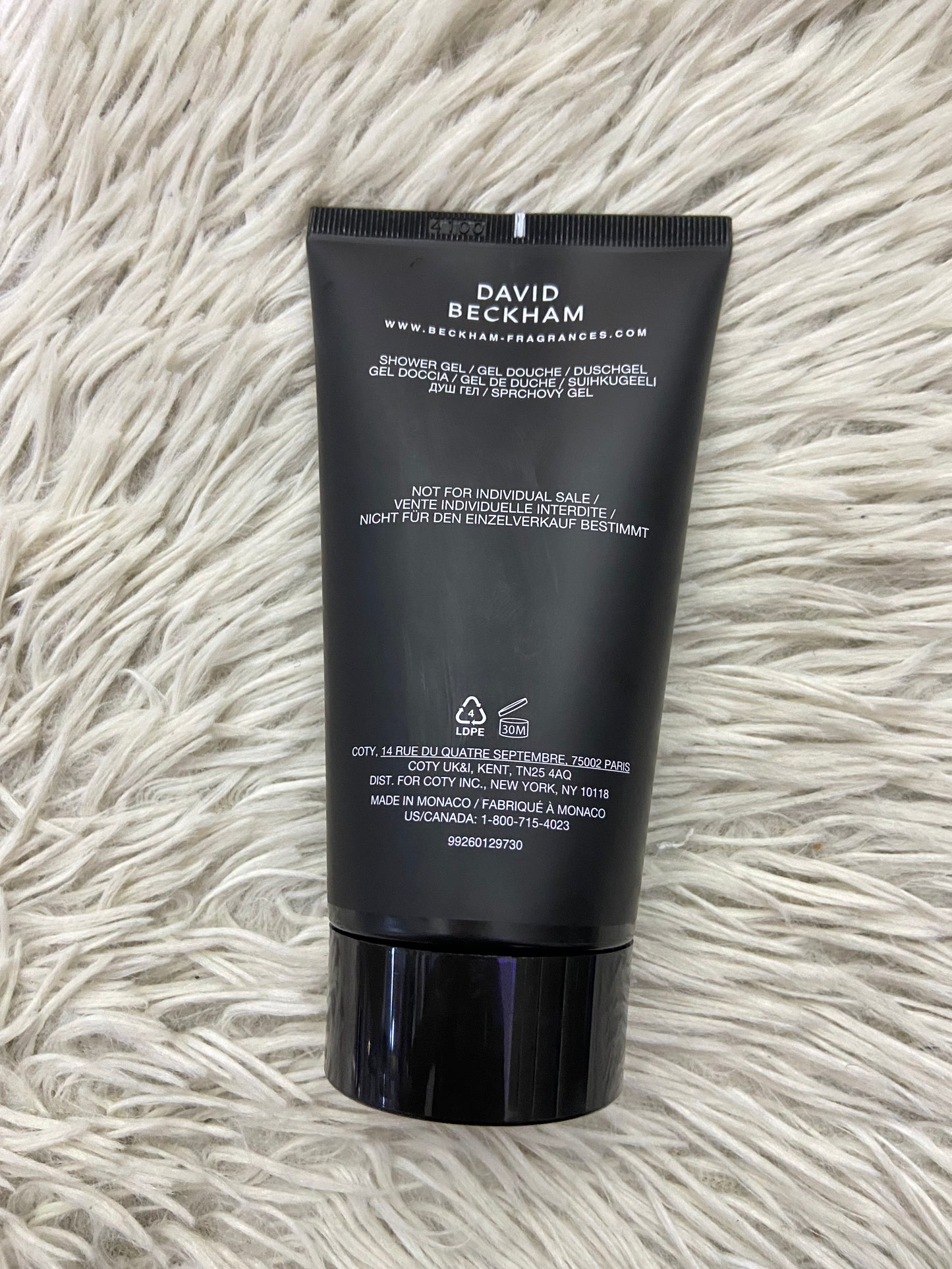 Set perfume DAVID BECKHAM original, negro con dorado de perfume y gel de baño, BOLD INSTINCT.