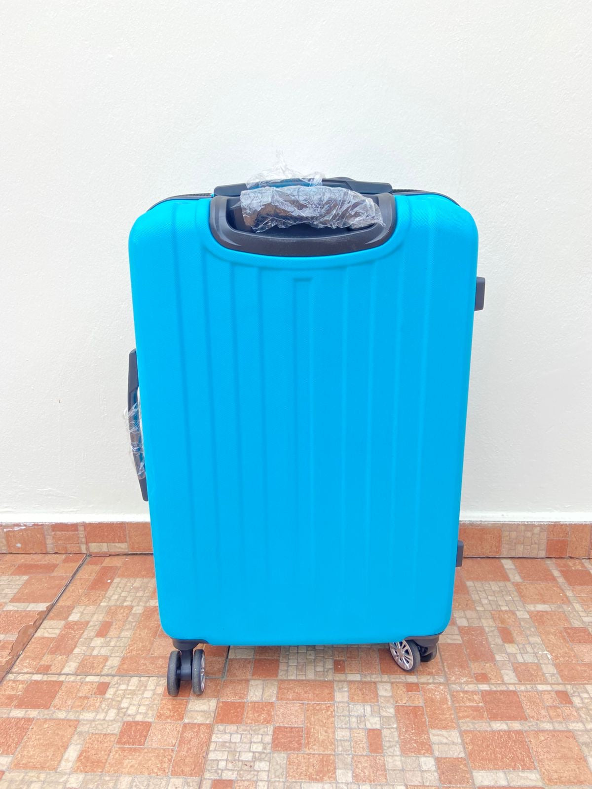 Maleta ROCKLAND original, azul claro lisa MEDIANA