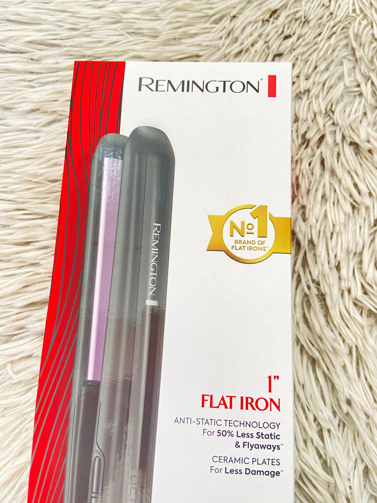 Plancha REMINGTON original Tecnología Anti-Static — 50% menos estática
✨ Placas cerámicas — menor daño y un acabado más brillante
✨ Calienta en solo 30 segundos
✨ Auto apagado para mayor seguridad
✨ Marca #1 en planchas