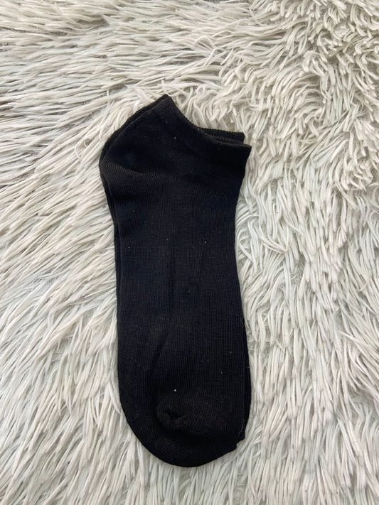 Medias K• SWISS original, negra lisas, bajitas.