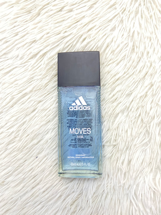 Perfume Adidas Original azul, MOVES HIM.