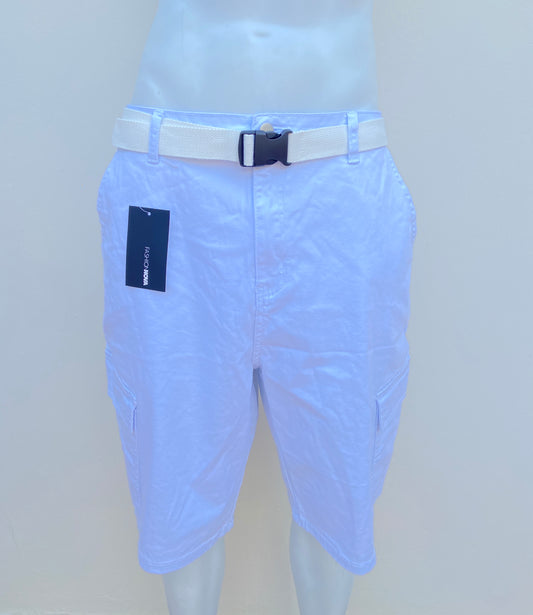 Bermuda Fashion Nova/ American Bazi original blanco con Correa.