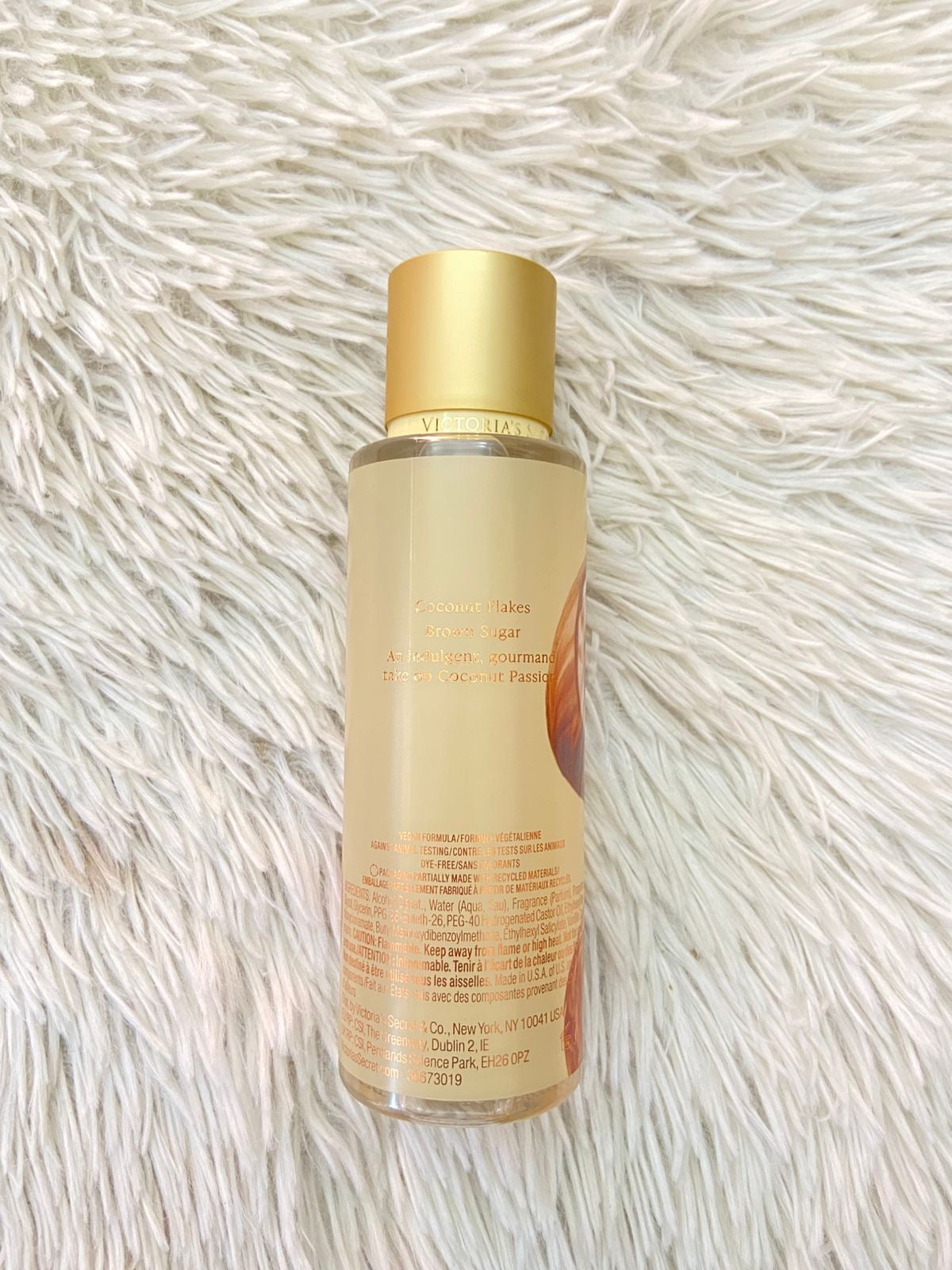 Colonia Victoria’s Secret original, crema COCONUT PASSION BRILEE.