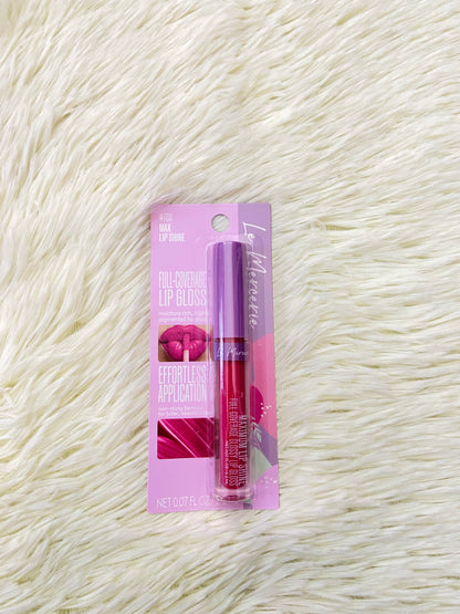 Pinta Labio / Lip GLOSS LE MERCERIE original, color rosado, FULL COVERAGE LIP GLOSS, #720.