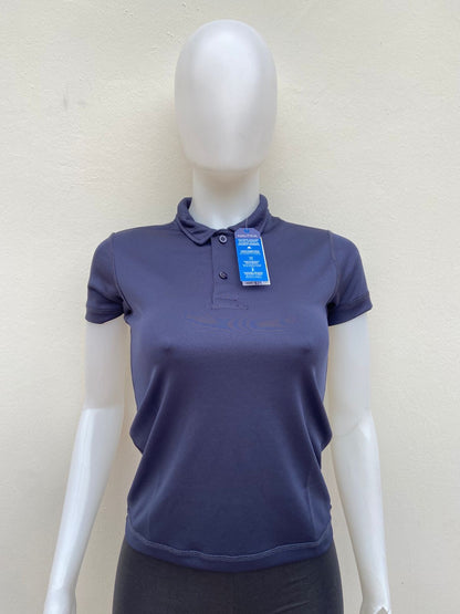 Polocher NAUTICA original, azul marino liso, con botones.